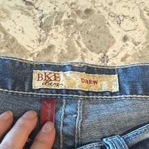 BKE Drew Women's Boot Cut Jeans - Deep Blue